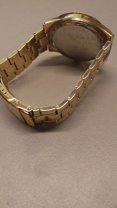 Złoty zegarek INGERSOLL z Diamentami - Okazja - Oryginalny zegarek