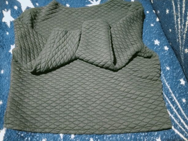 Стёганый свитер (свитшот)