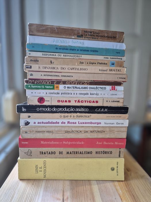 Livros Marxismo e Dialética (3€ 1 livro): Lenine, Engels, Rosa Luxembu