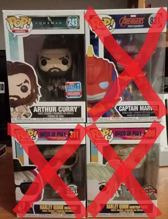 Funko Pop! Marvel / DC – Variados