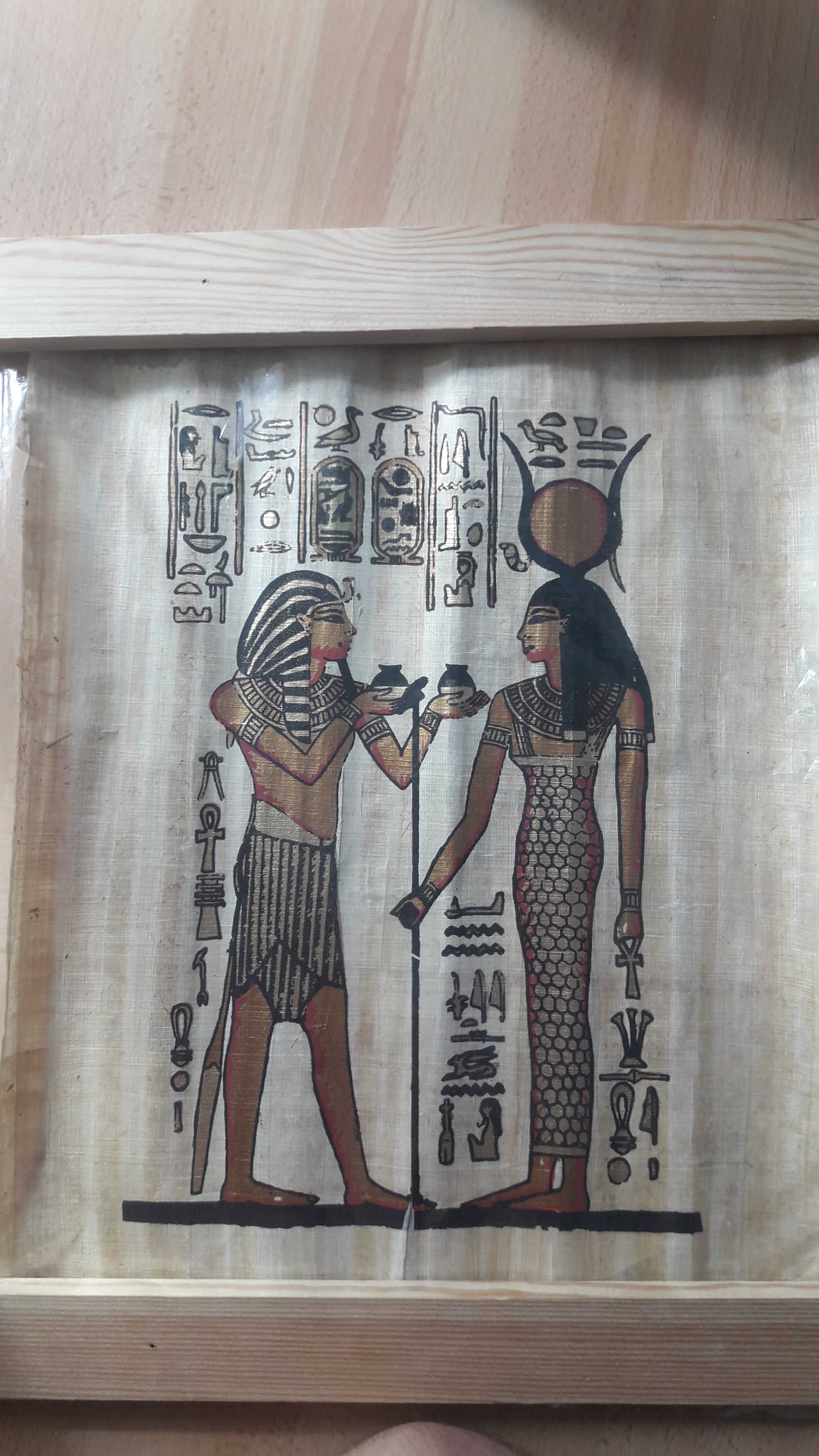 Papirus papirusy zestaw Egipt