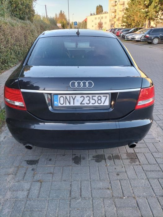 Audi A6 C6 Benzyna 170km. Uszkodzony.