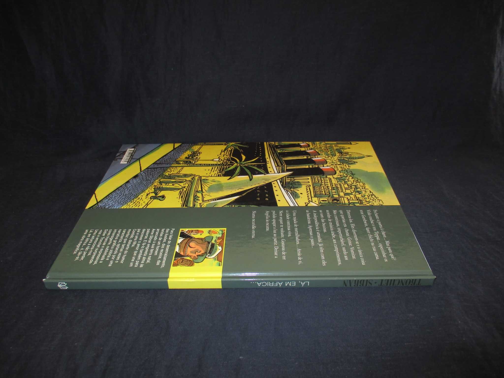 Livro BD Lá em África Tronchet e Anne Sibran Asa