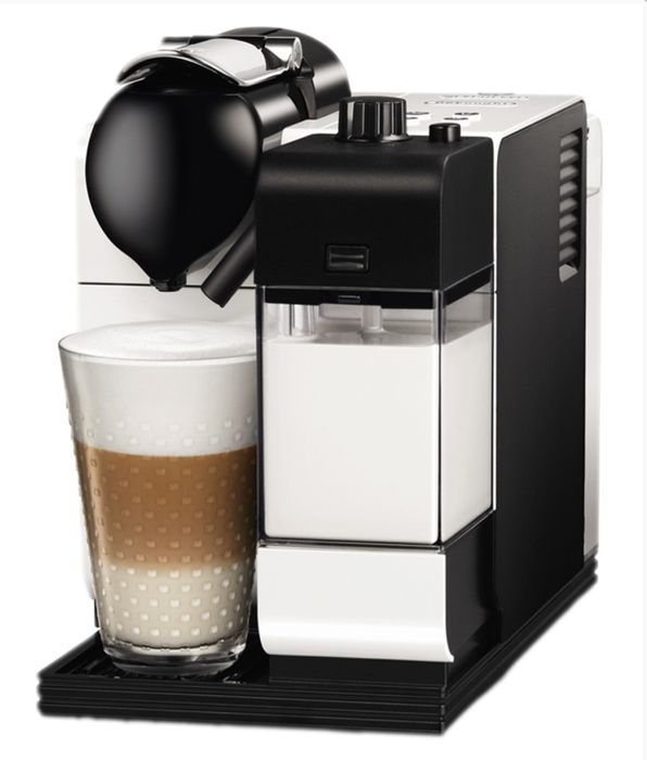 Капсульная кофемашина Nespresso DeLonghi Lattissima EN 520 серебро