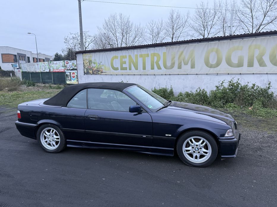 BMW e36 cabrio M pakiet z Vinu Sportsize Klima Skóra