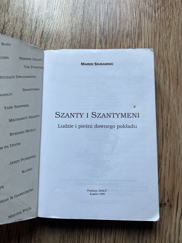 Szanty i szantymeni - Marek Siurawski