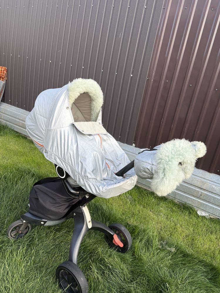 Коляска Stokke 3/1 stokke stoke два подарка мега комплектация