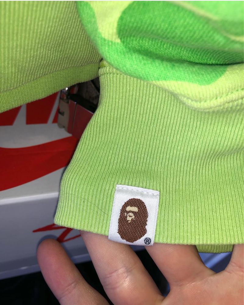 BAPE Camo Crewneck Green