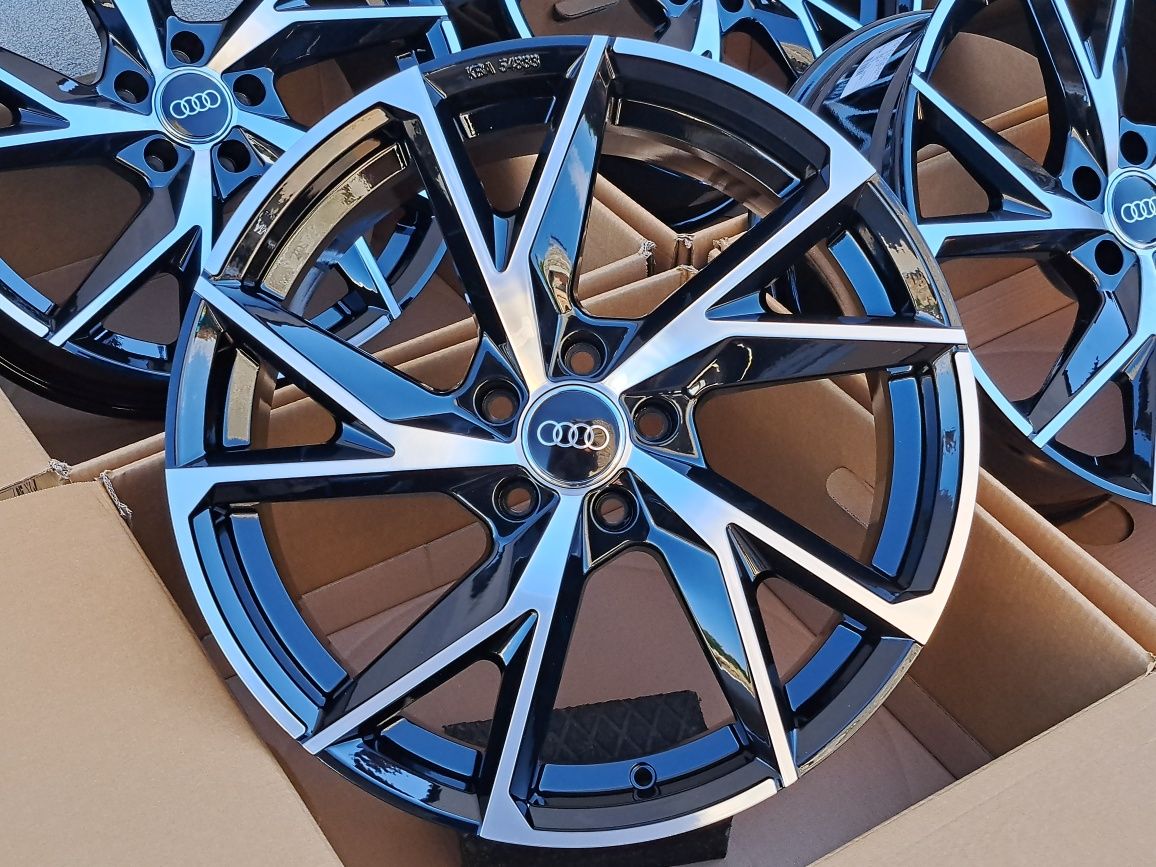 Alufelgi 19 AUDI 5x112 A4 B8 B9 A5 A7 A6 C6 C7 A8 ET30 CA23 Czarne CNC