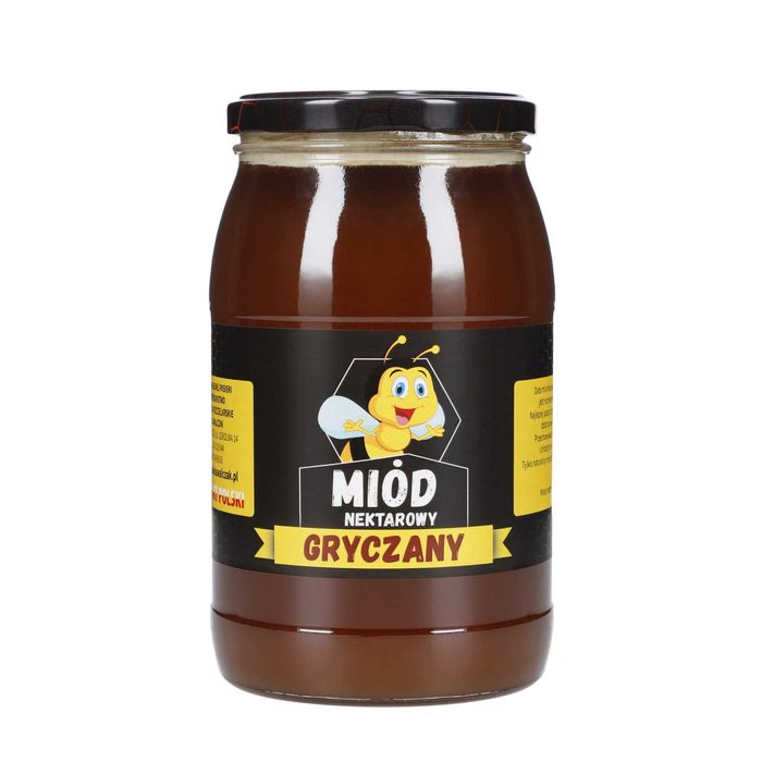 Miód Gryczany 1,2kg możliwa dostawa