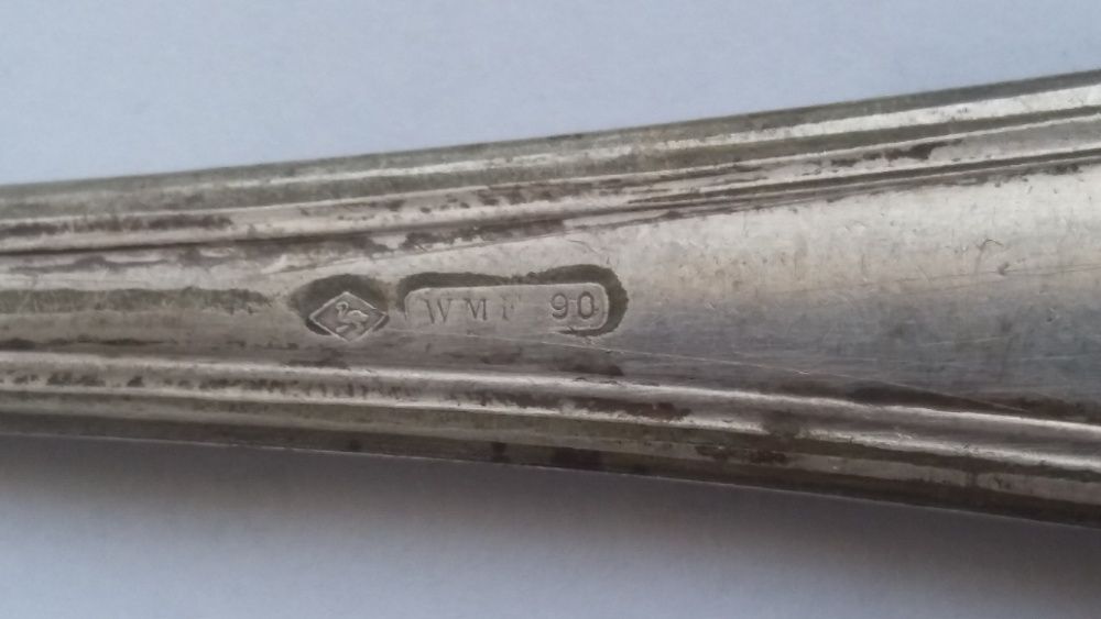 MM+ Starocie- Łyżka stołowa plater syg WMF 90 antyk vintage