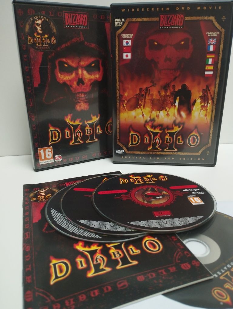 Gra PC Diablo 2 plus dodatek PL Exclusive
