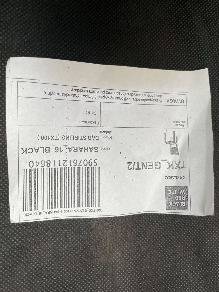 Stół z 4 krzesłami GENT brw