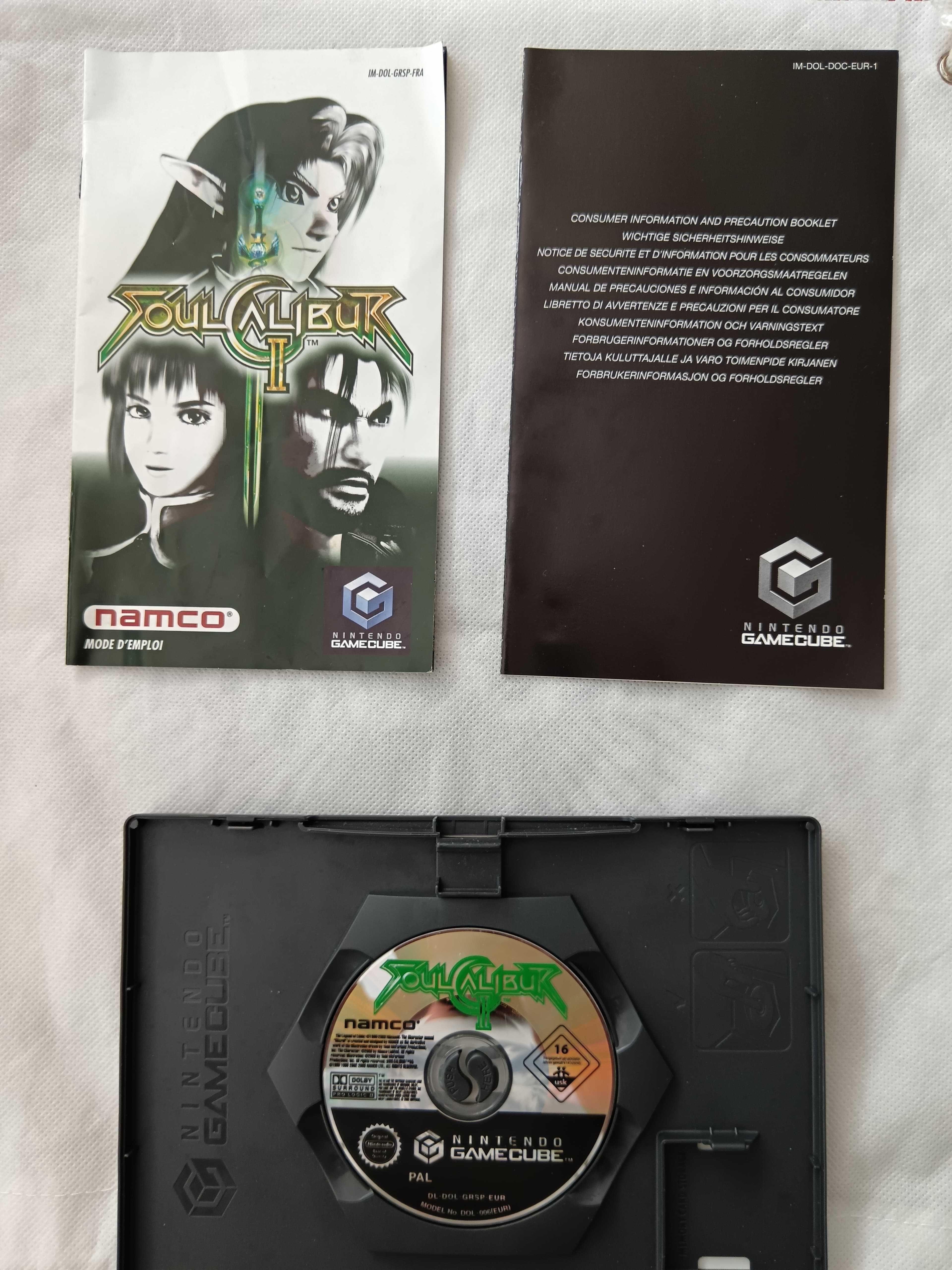 SoulCalibur II [Nintendo GameCube, 2003] Complete - French Version