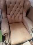 Sofa individual de couro