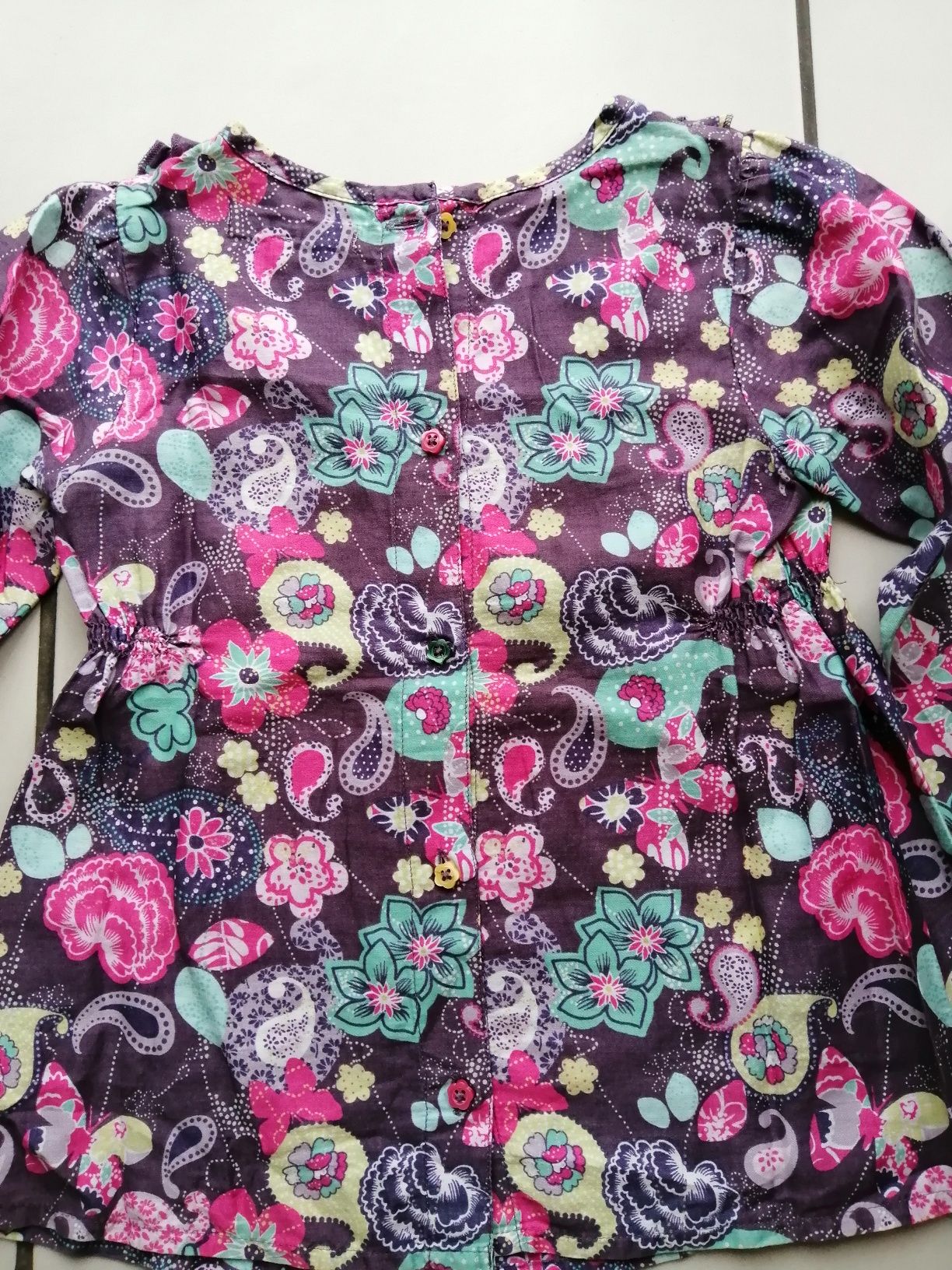 Kolorowa bluzka dla 4 latki 104/110