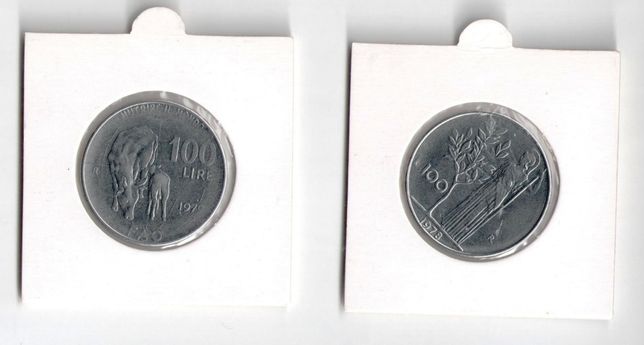 100 lira 1978 r.100 lira 1979 Włochy Nr.132/OLX/100