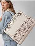 Tous bezowa torba shopper nowa