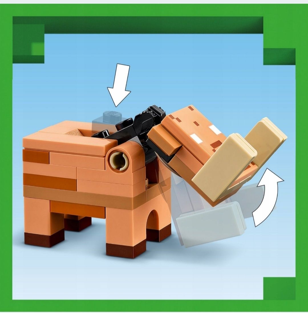 LEGO Minecraft Zasadzka w portalu do Netheru 21255