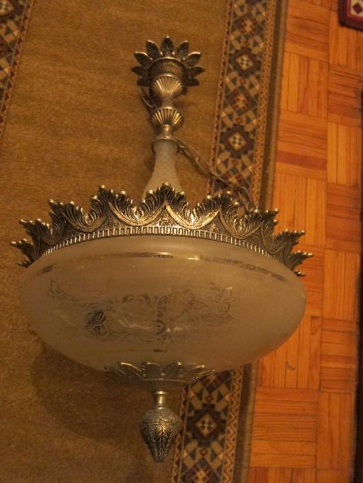 candeeiro vintage anos 50 B