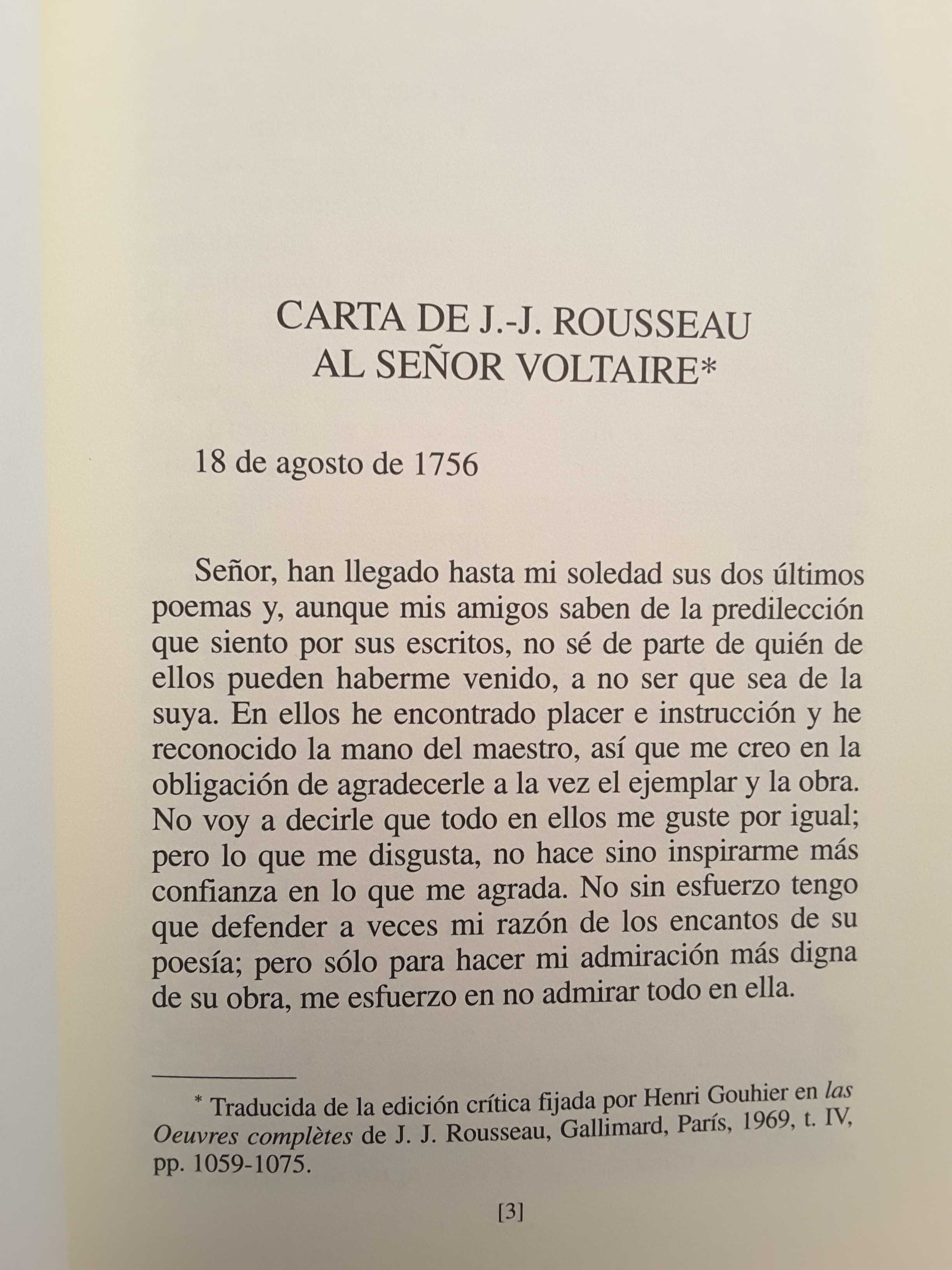 Rousseau: Escritos Polemicos / Diálogos com Agostinho da Silva