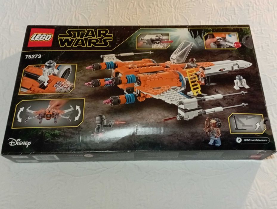 lego star wars 75273 poe damerons x-wing starfighter selado