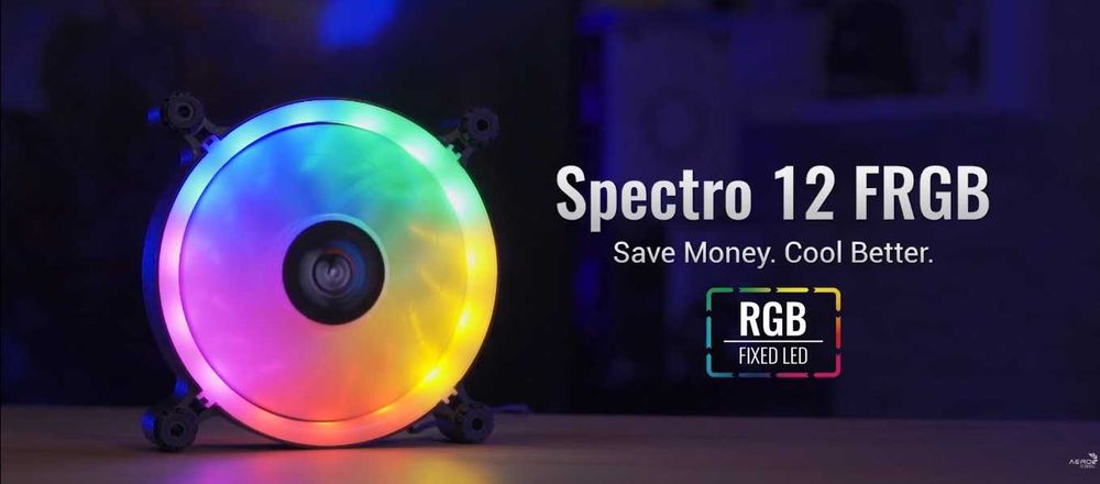 Кулер до корпусу AeroCool Spectro 12 FRGB