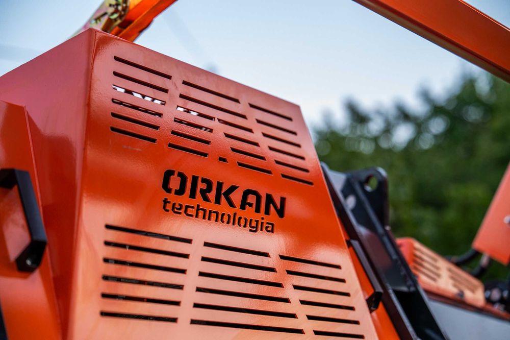 MULCZER LEŚNY WGŁĘBNY ORKAN ML R4 220, 225 rozdrabniacz frez stały ząb