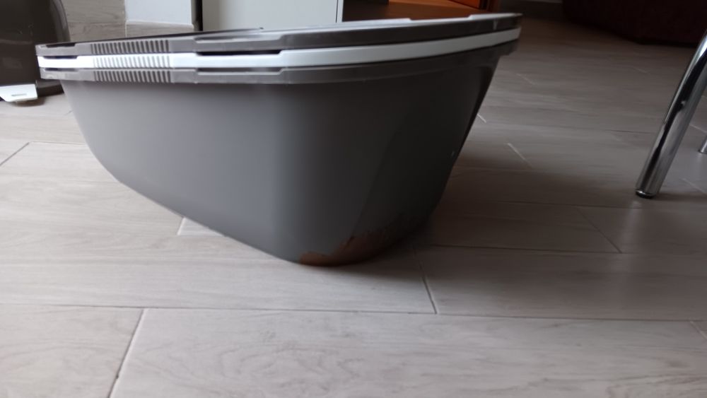 Caixa de areia com peneira