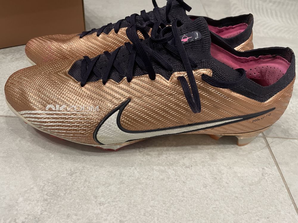 Korki , buty pilkarskie Nike mercurial vapor 15 elite fg 43 zlote