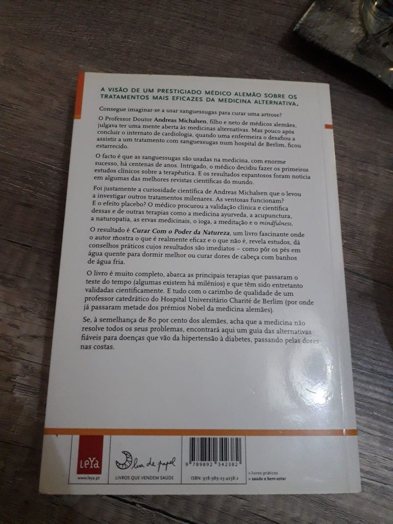 Livro "Curar com o poder da Natureza"