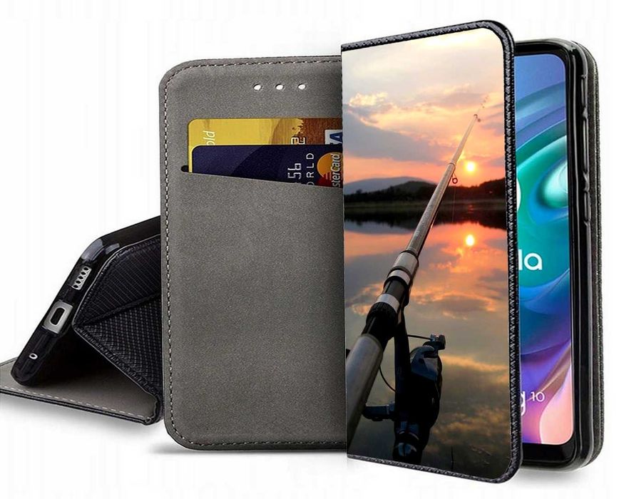 Etui zamykane wędkarskie iPhone Samsung Huawei Xiaomi Motorola