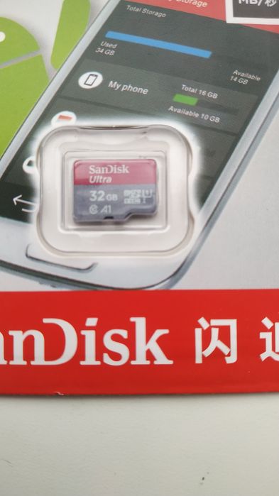 32гб Карта пам'яти microSD 32 gb нова