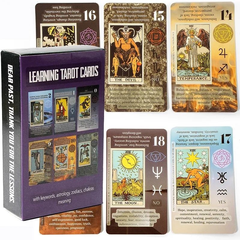 Baralho de tarot learning tarot