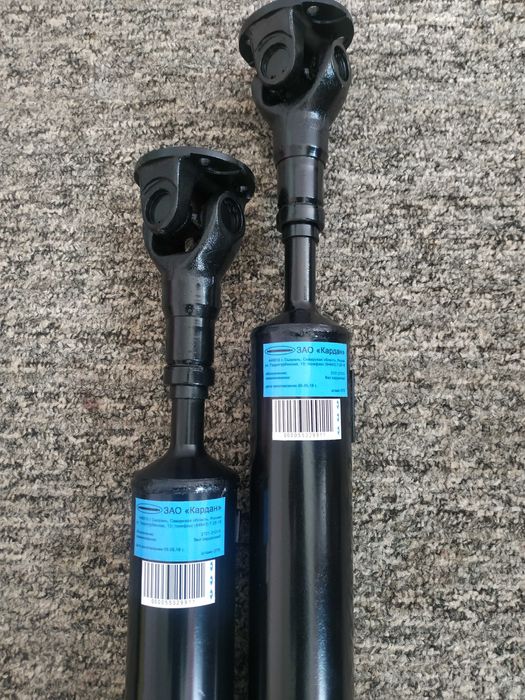 Карданный вал Ваз 2121, Нива, ЗАО Кардан, передний и задний. Новые