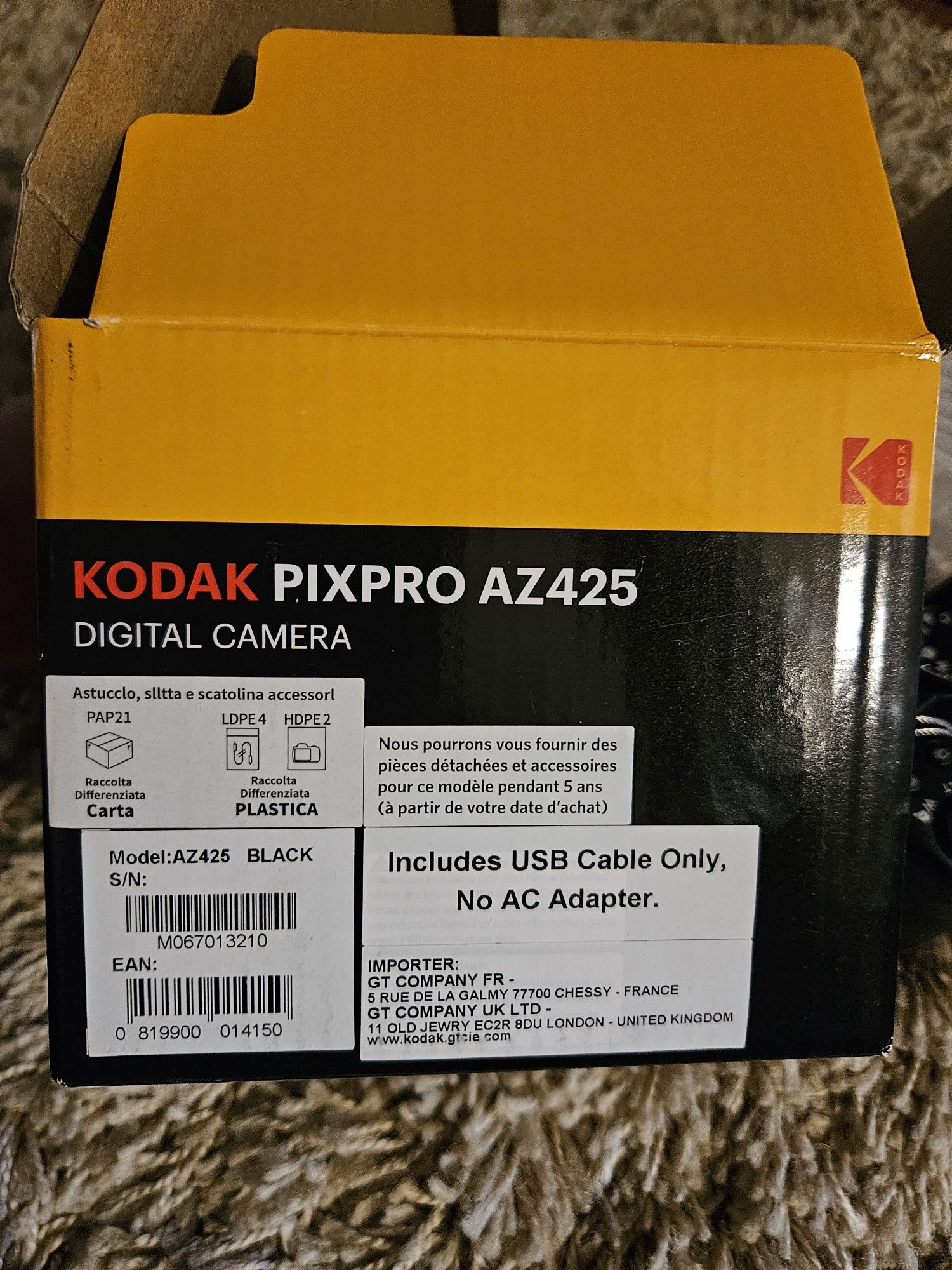 Aparat Kodak AZ425BK - Czarny