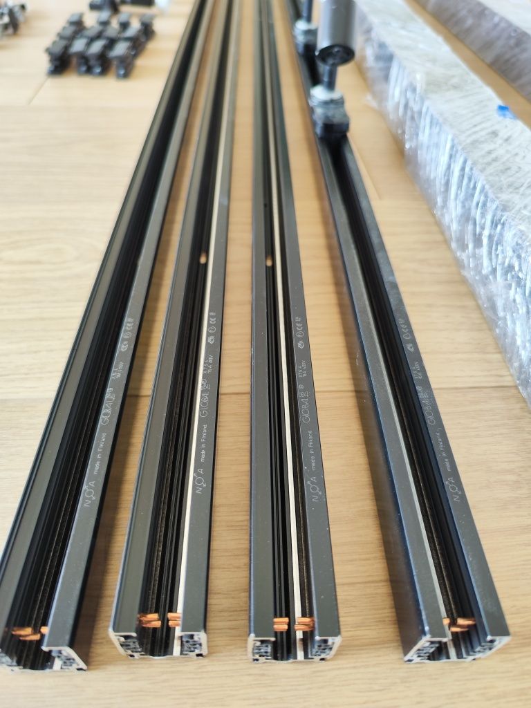 Szynoprzewody 3F trójfazowe Global Trac Pro ZESTAW reflektory GU10