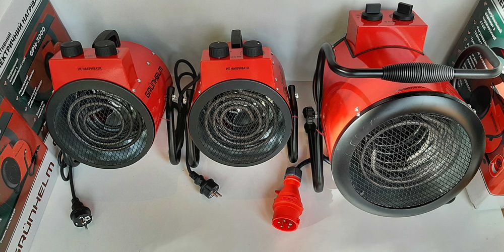 Теплові гармати електричні та газові від 2 кВт до 50 кВт,теплові пушки