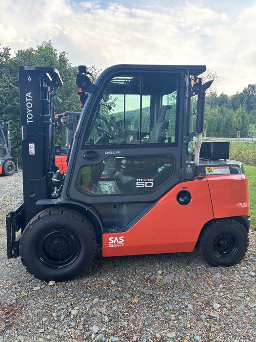 Toyota 2019 Tonero 8FD45N 8FD50N DE LUXE KLIMA NAJBOGATSZA WERSJA 5TON 89 500 Netto  BLACK WEEK? NOWA CENA 89500 NETTO 5 Ton Klima gwarancja ! BLAK WEEK!