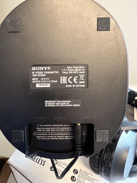 Sony MDR-RF895R - Wireless Set