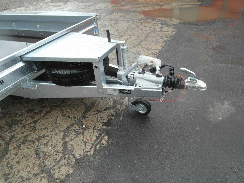 Brenderup MT3651 przyczepa laweta minikoparka walec wozidł DMC 3500 kg