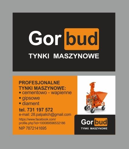 Tynki naszynowe, zabudowy G-K