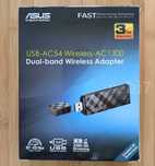 ASUS USB-AC54 karta sieciowa Wi-Fi USB 3 AC1300 2,4 i 5 GHz 2 anteny
