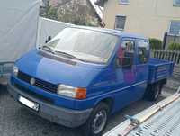 VW transporter doka 2.0+LPG  6 osób  hak