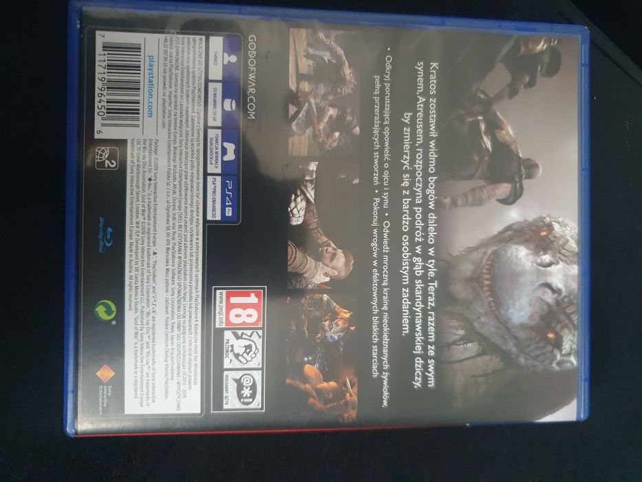 Gra na ps4 God of War