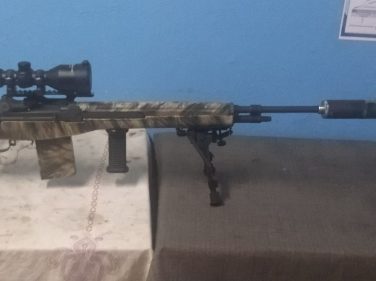 Сошки на СВД М14 СГД FN FAL СКС АК та гвинтівки з антабкою або планкою