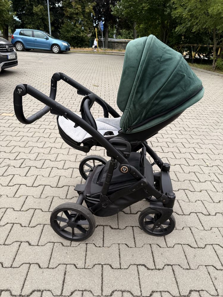 Wózek 2w1 Junama Space Welur