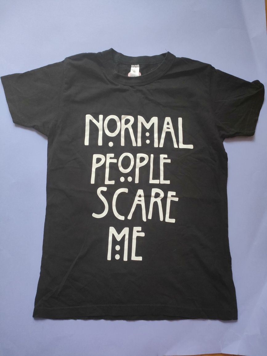 Normal people scare me koszulka