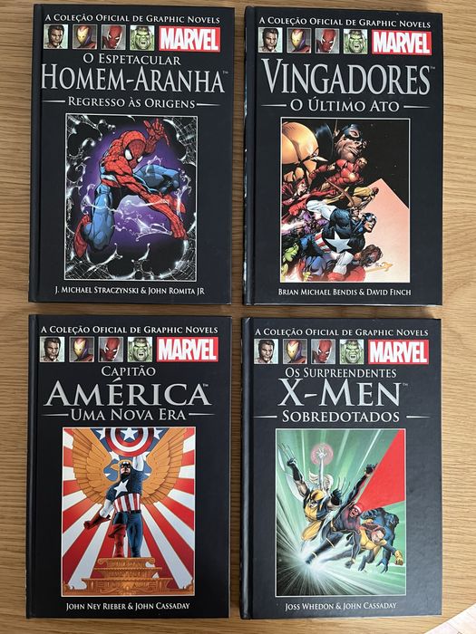 Marvel - Livros 4 livros