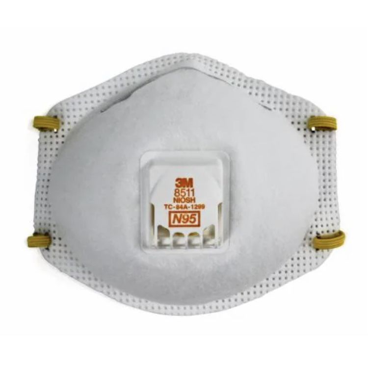 Респіратор (захисна маска) 3M™ 8511 Respirator with Cool Flow™